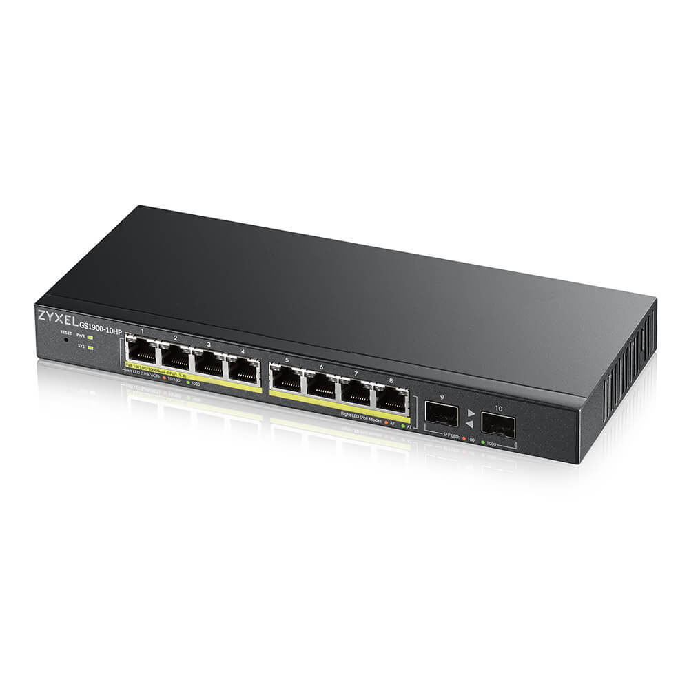 GS1900 Series 8/10/16/24/48port GbE Smart Managed Switch Product