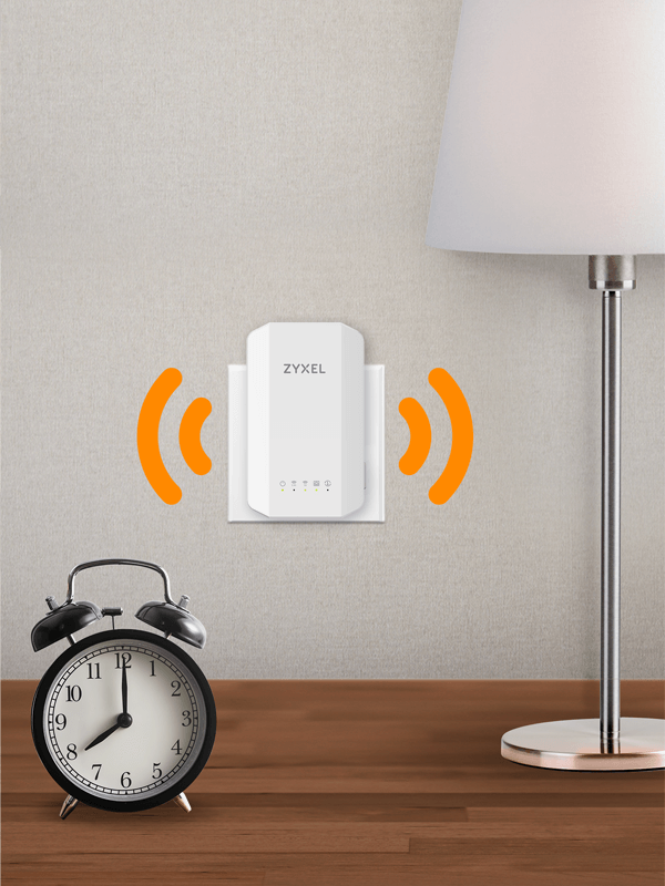 WRE6606 AC1300 MUMIMO DualBand Wireless Range Extender Zyxel