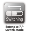 Extender/AP Switch Mode