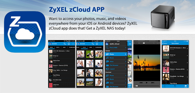 ZyXEL zCloud App