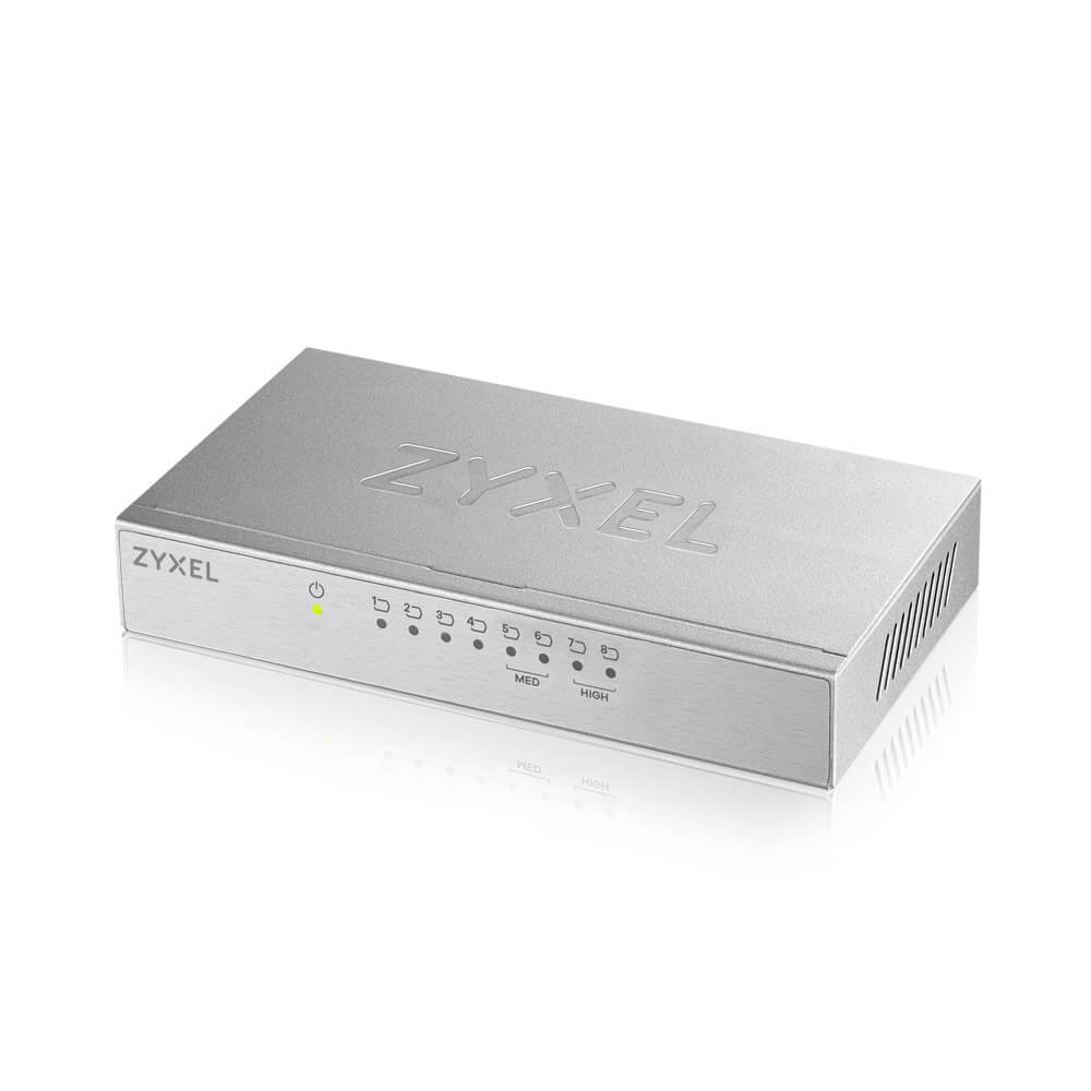 GS108B v3 8Port Desktop Gigabit Switch Product Photos Zyxel