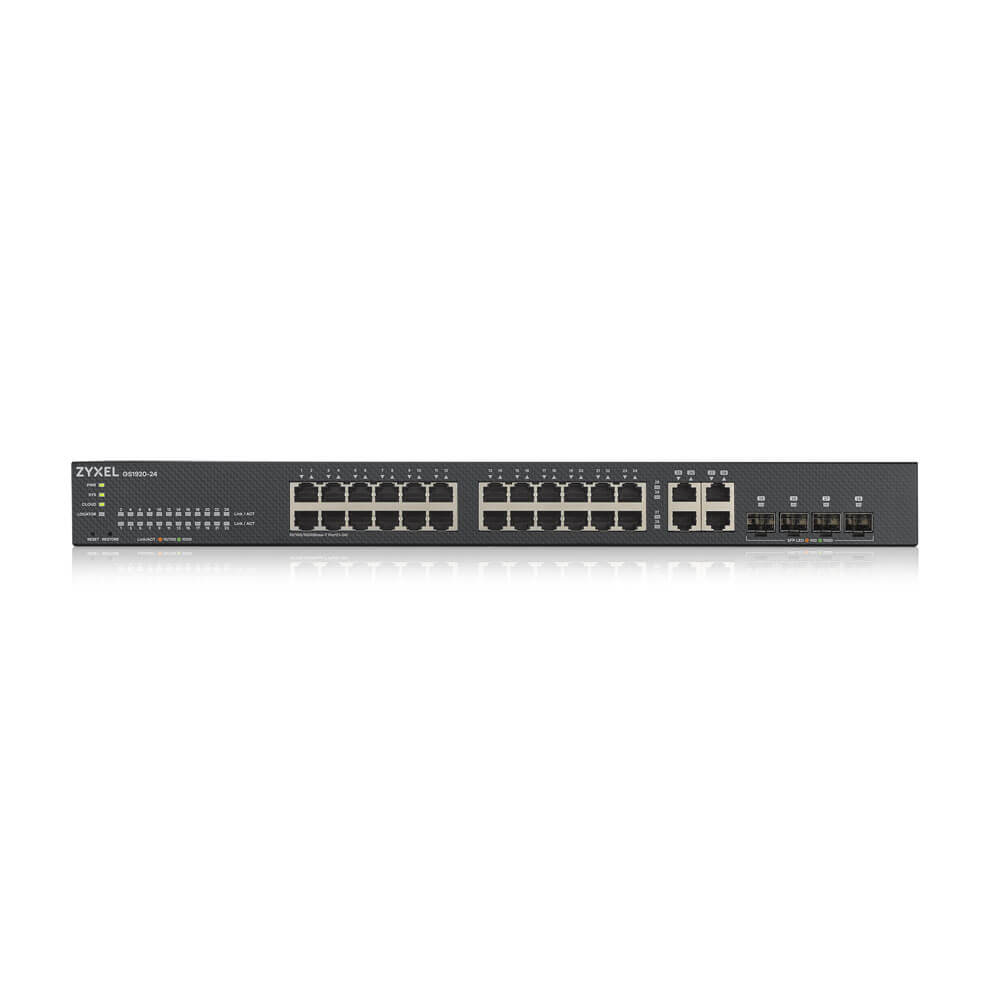 24-port GbE Smart Managed Switch ZyXEL GS1920-24v2