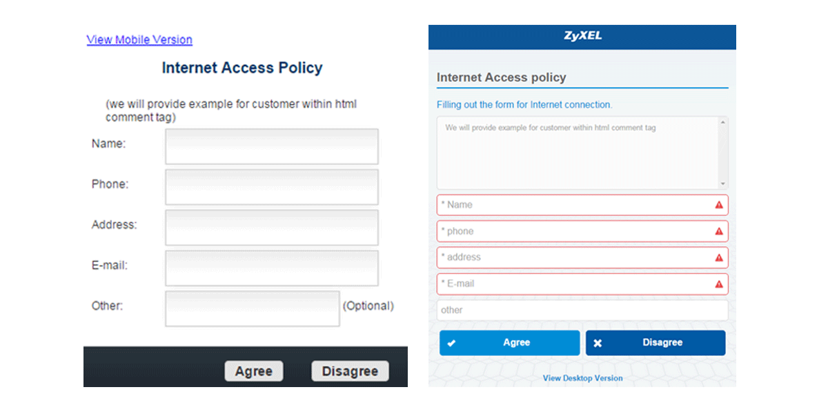 User Agreement