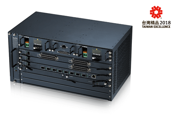 IES5206 Series, 5U 6-slot Temperature-Hardened Chassis MSAN