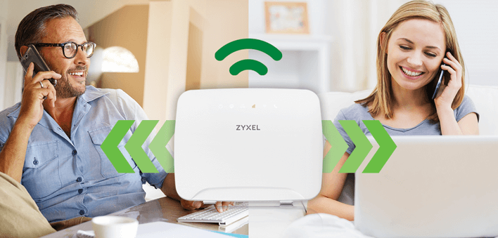 Lte3316 M604 Lte Cat 6 Wi Fi Marshrutizator Ac1200 4xlan Ge I Fxs Portom Zyxel