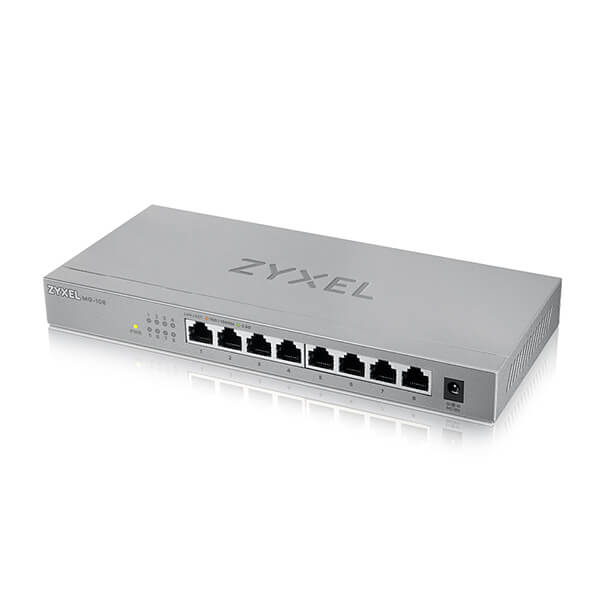 MG-108, 8-Port 2.5GbE Unmanaged Switch