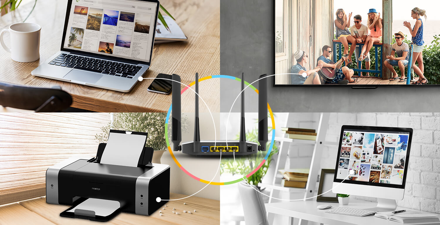 NBG6604, AC1200 Dual-Band Wireless Router