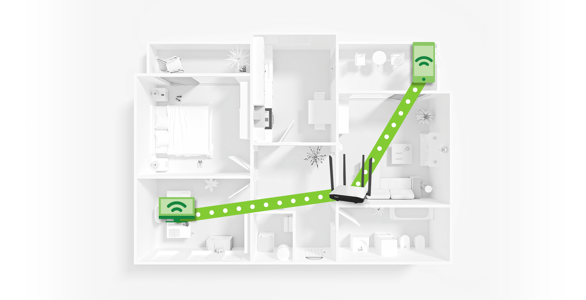 NBG6615, AC1200 MU-MIMO Dual-Band Wireless Gigabit Router