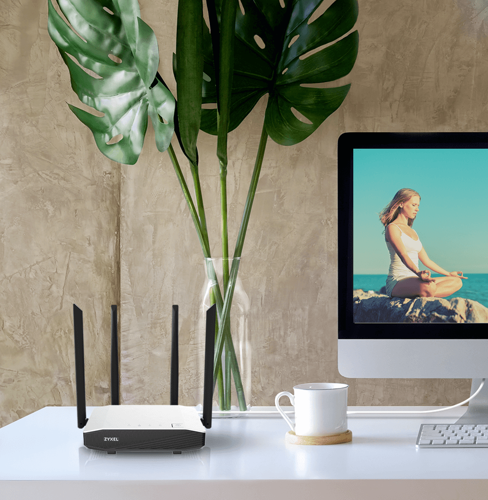 NBG6615, AC1200 MU-MIMO Dual-Band Wireless Gigabit Router