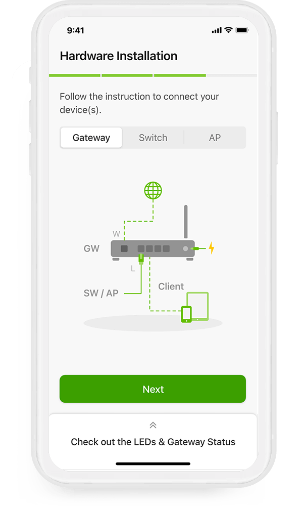 Nebula Control Center APP Dashboard