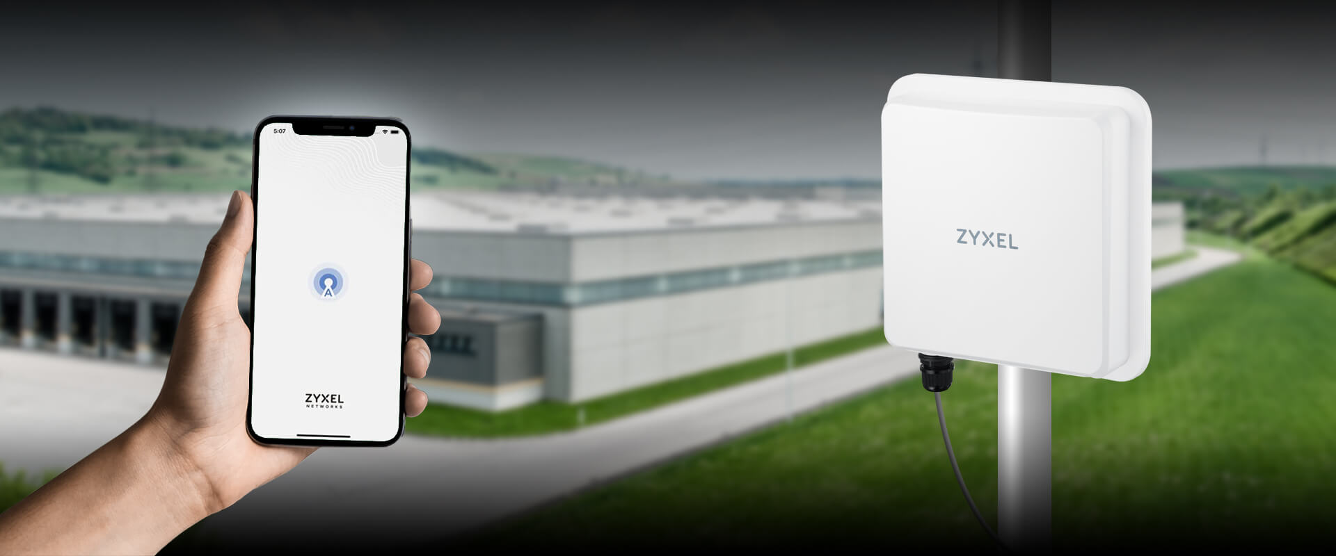 NR7101 - 5G NR Outdoor Router | Zyxel Networks
