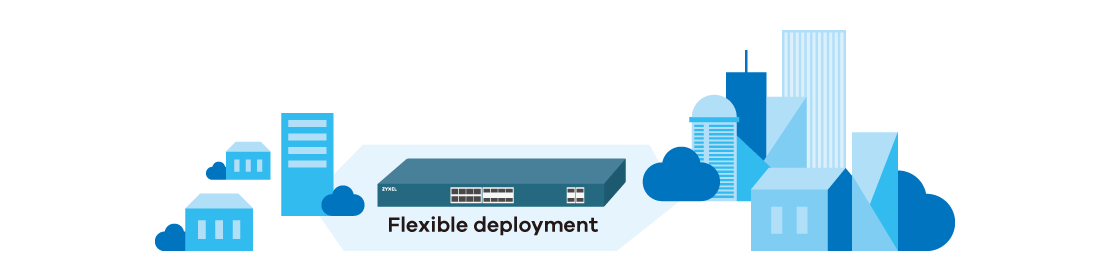 OLT1404A/OLT1408A, 1U Pizza Box 4/8-port GPON OLT