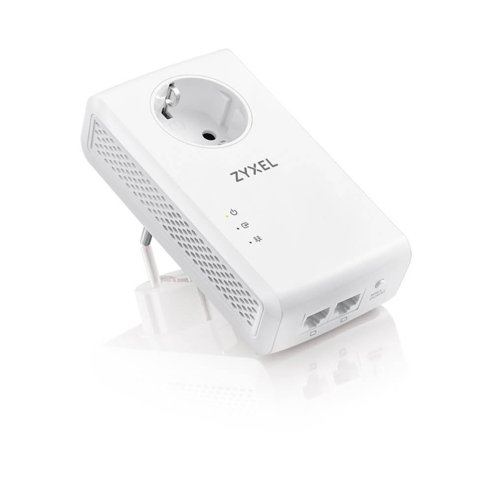 PLA5456 AV2000 HomePlug AV2 Powerline 2port Gigabit PassThru