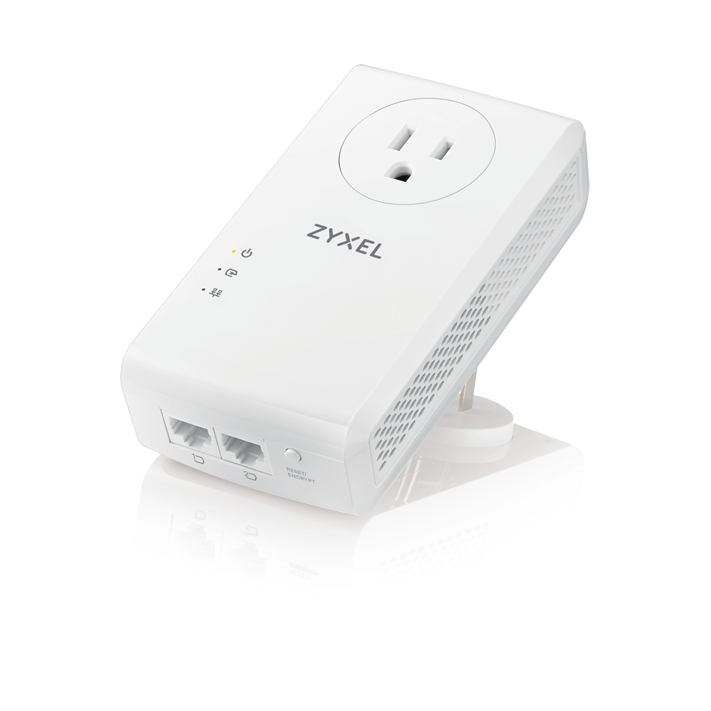 PLA5456 AV2000 HomePlug AV2 Powerline 2-port Gigabit Pass-Thru Ethernet ...