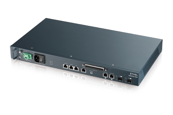 VES1724 Series, 24-port Temperature-Hardened VDSL2 Box DSLAM