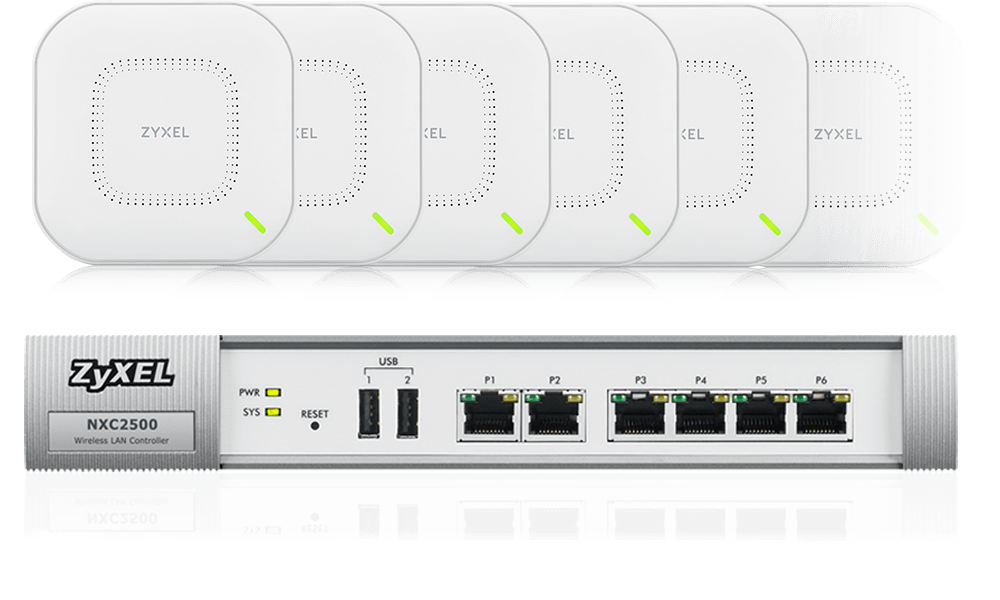 802.11ax (WiFi 6) Dual-Radio Unified Access Point Zyxel WAX510D