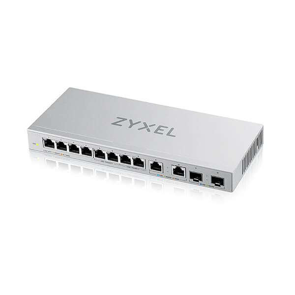 XGS1010-12, 12-Port Unmanaged Multi-Gigabit Switch with 2-Port 2.5G and 2-Port 10G SFP+