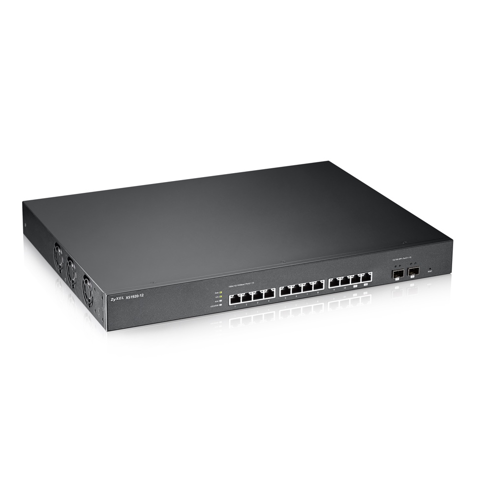 XS1920 Series 12port 10GbE Smart Managed Switch Product Photos Zyxel