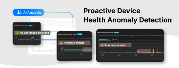 Banner-Proactive device health anomaly detection