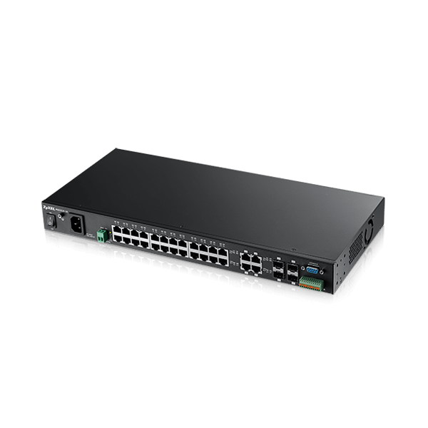28-port GbE L2 Switch - MGS3520 Series | S. America | Zyxel