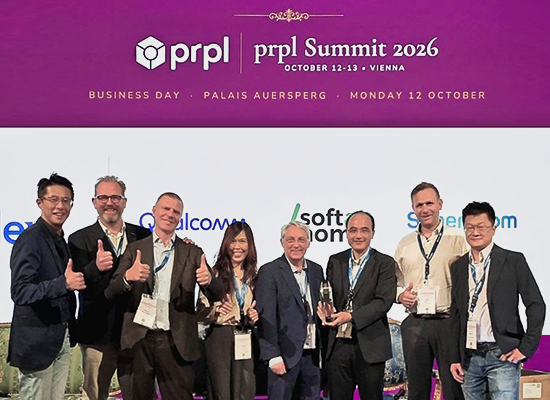 Zyxel prpl Summit 2026 Top Contributor Recognition picture 1