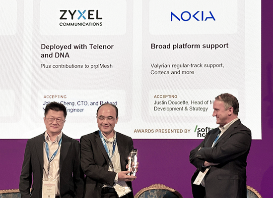Zyxel prpl Summit 2026 Top Contributor Recognition picture 2