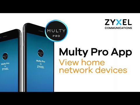 View home network devices | Zyxel Multy Pro Mesh Wi-Fi app