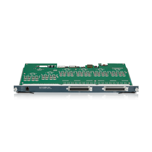 ALC1348G-51C, 48-port Annex L and Annex M ADSL2+VoIP combo card