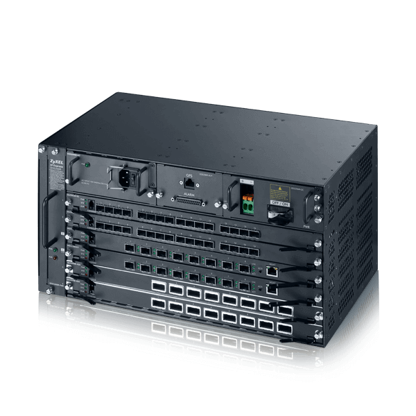 IES5206 SERIES, 5U 6-slot Temperature-Hardened Chassis MSAN/OLT