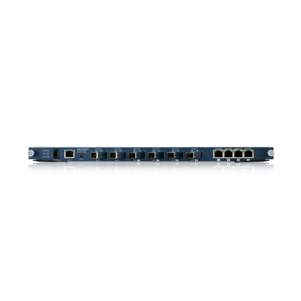 MSC1324GC, Management and switching card with 2 10G and 4 GbE combo ports