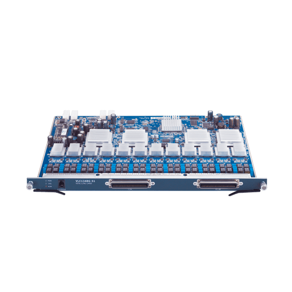 VLC1348G-51, 48-port 17a Annex A VDSL2 Line Card