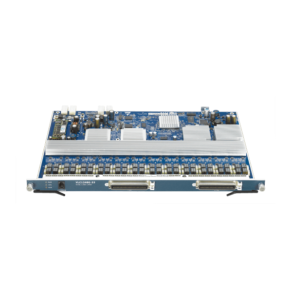 VLC1348G-53, 48-port 17a Annex B VDSL2 Line Card