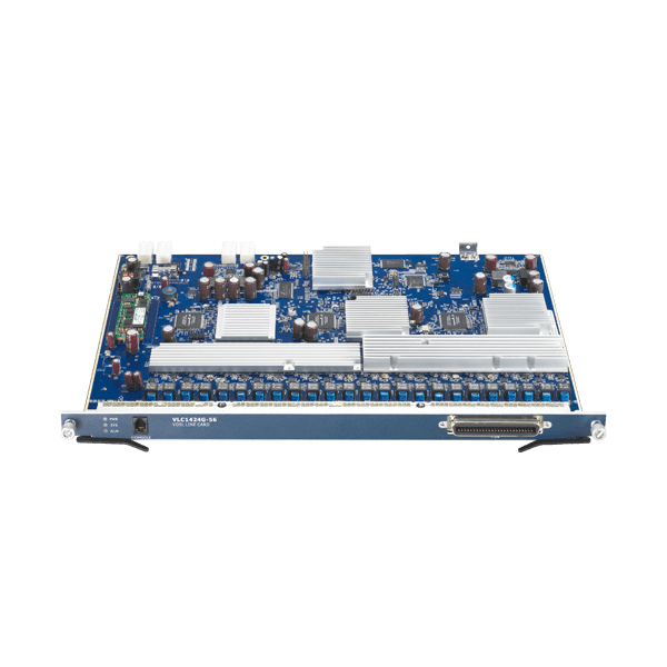 VLC1424G-56, 24-port 30a Annex A VDSL2 Line Card