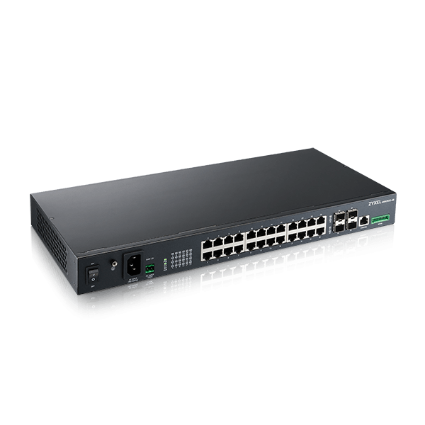 MGS3530-28, 24-port GbE L2 Switch with Four 1G/10G uplink