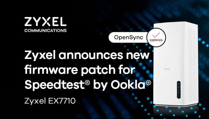 Zycel Router Brightspeed Zyxel announces new firmware patch for Speedtest® by Ookla® | Global ...