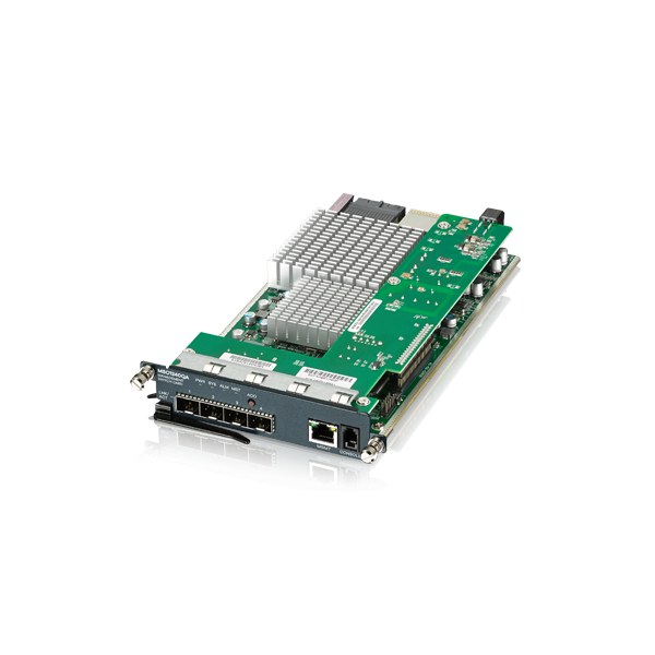 MSC1240QA, Management Card with Four 10 Gigabit SFP+ Open Slots