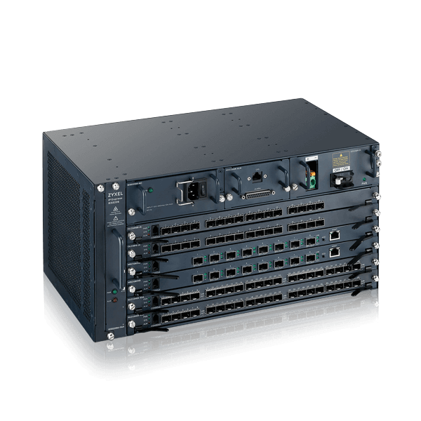 IES5206 SERIES, 5U 6-slot Temperature-Hardened Chassis MSAN/OLT