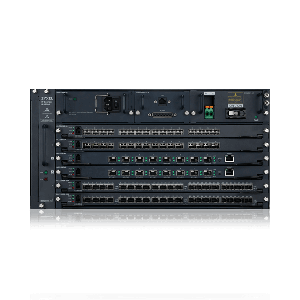 IES5206 SERIES, 5U 6-slot Temperature-Hardened Chassis MSAN/OLT