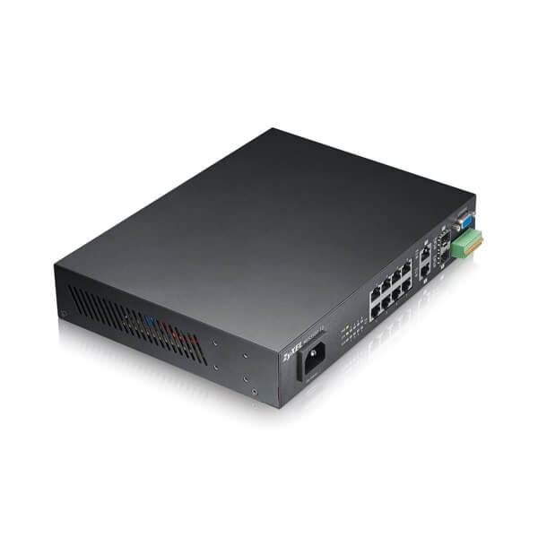 MES3500-10, 8-port FE L2 Switch with Two GbE Combo Ports