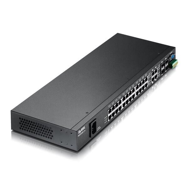 MES3500-24, 24-port FE Fiber L2 Switch with Four GbE Combo Ports