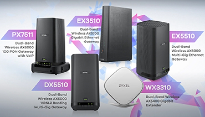 AX6000 WiFi 6 2.5G Ethernet Gateway - EX5510-B0 | N. America | Zyxel