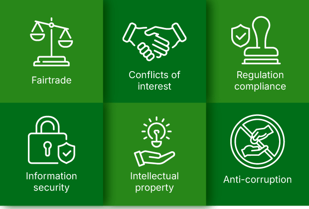 Zyxel company governance upholding business ethics integrity