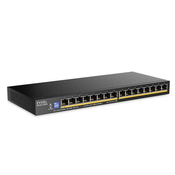 GS1100-16S, 16-port GbE Unmanaged Switch