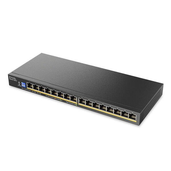 GS1100-16S, 16-port GbE Unmanaged Switch