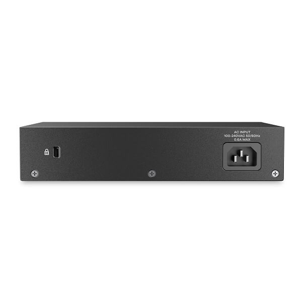 GS1100-16EPS, 16-port GbE PoE Unmanaged Slim Switch