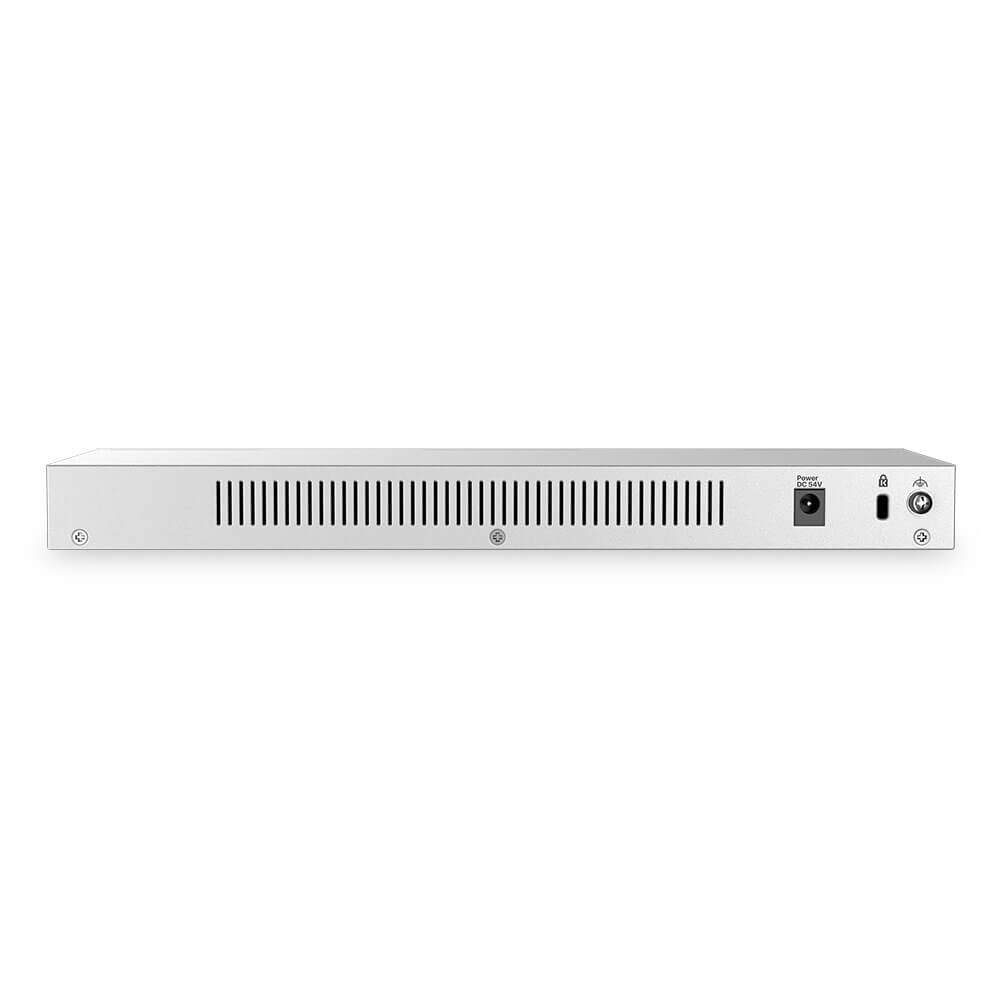 GS1100-16EP, 16-port GbE PoE Unmanaged Slim Switch