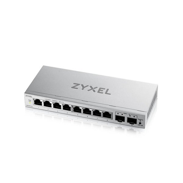 GS1200-10v3, 8-Port GbE Web Managed Switch with 2 GbE Uplink
