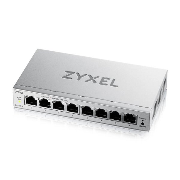 GS1200-8v3, 8-Port GbE Web Managed Switch