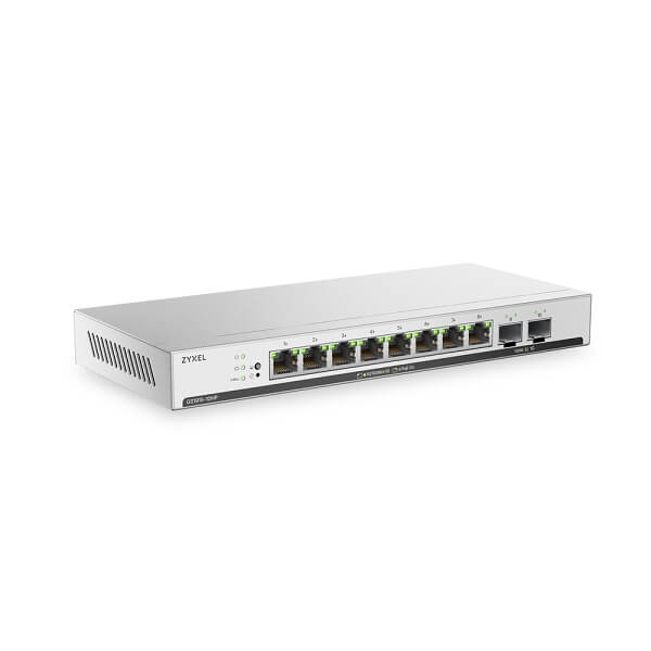 GS1915-10HPv2, 8-port GbE PoE Smart Managed Switch with 2 GbE Uplink