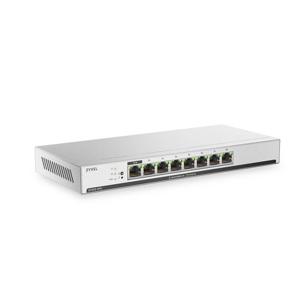 GS1915-8PDv2, 8-port GbE PoE Powered Smart Managed Switch